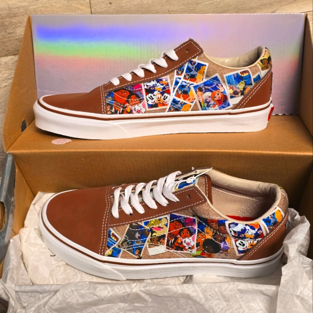 Disney x vans old stool women size 7.5 & 8.5